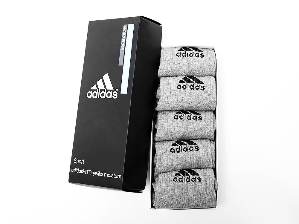 Носки длинные Adidas - 5 пар