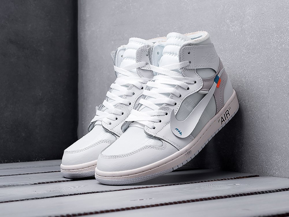 Кроссовки Nike Air Jordan 1 Mid x Off-White