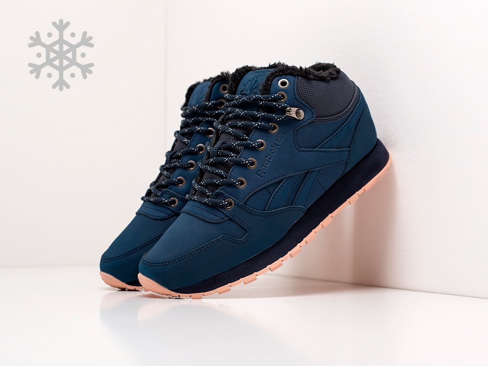 Зимние Кроссовки Reebok Classic Leather Mid Ripple