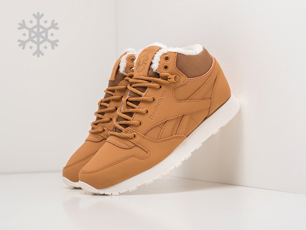 Зимние Кроссовки Reebok Classic Leather Mid Ripple